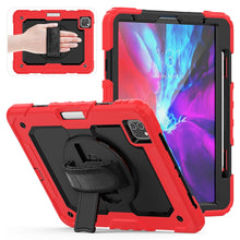 Load image into Gallery viewer, For iPad Pro 11 inch (2018) / Pro 11 inch (2020) Shockproof Colorful Silica Gel + PC Protective Tablet Case with Holder &amp; Shoulder Strap &amp; Hand Strap &amp; Pen Slot, For iPad Pro 11 inch (2018)