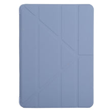 Load image into Gallery viewer, Millet Texture PU+ Silicone Full Coverage Leather Case with Multi-folding Holder for iPad Air (2020) 10.9 inch, For iPad Air (2020) 10.9 inch
