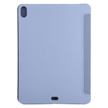 Load image into Gallery viewer, Millet Texture PU+ Silicone Full Coverage Leather Case with Multi-folding Holder for iPad Air (2020) 10.9 inch, For iPad Air (2020) 10.9 inch