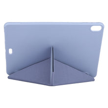 Load image into Gallery viewer, Millet Texture PU+ Silicone Full Coverage Leather Case with Multi-folding Holder for iPad Air (2020) 10.9 inch, For iPad Air (2020) 10.9 inch