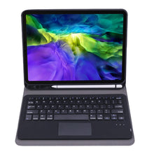Load image into Gallery viewer, A11B-A Ultra-thin ABS Detachable Bluetooth Keyboard Tablet Case with Touchpad &amp; Pen Slot &amp; Holder for iPad Pro 11 2022 / 2021 / Air 5 / Air 4, For iPad Pro 11 2022 / 2021 / Air 5 / Air 4