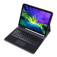 Load image into Gallery viewer, A11B-A Ultra-thin ABS Detachable Bluetooth Keyboard Tablet Case with Touchpad &amp; Pen Slot &amp; Holder for iPad Pro 11 2022 / 2021 / Air 5 / Air 4, For iPad Pro 11 2022 / 2021 / Air 5 / Air 4