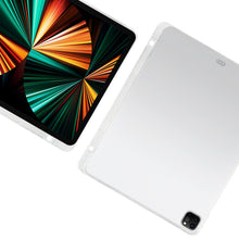 Load image into Gallery viewer, For iPad Pro 12.9 2022 / 2021 Transparent All-inclusive TPU Silicone Anti-drop Protective Tablet Case with Pen Slot