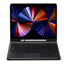 Load image into Gallery viewer, A12B-A Ultra-thin ABS Detachable Bluetooth Keyboard Tablet Case with Touchpad &amp; Pen Slot &amp; Holder for iPad Air 13 2024 / 2025 / Pro 12.9 2021