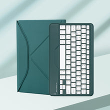 Load image into Gallery viewer, Z102B Pen Slot Bluetooth Keyboard Leather Tablet Case For iPad 10.2 2021/2020/2019, For iPad 10.2 2021/2020/2019