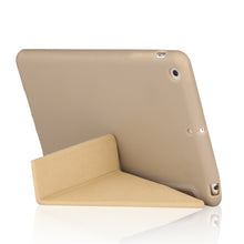 Load image into Gallery viewer, Millet Texture PU+ Silica Gel Full Coverage Leather Case for iPad Mini 4/5, with Multi-folding Holder