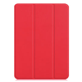 Custer Texture Horizontal Flip PU Leather Case for iPad Air 13 2024 / iPad Pro 12.9 inch (2018), with Three-folding Holder & Sleep / Wake-up Function