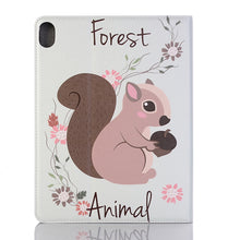 Load image into Gallery viewer, Squirrel Pattern Horizontal Flip Leather Case for iPad Air 11 2024 / iPad Pro 11 inch (2018),with Card Slots &amp; Holder &amp; Wallet &amp; Photo Frame &amp; Pen slot