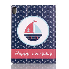 Load image into Gallery viewer, Ship Pattern Horizontal Flip Leather Case for iPad Air 11 2024 / iPad Pro 11 inch (2018),with Card Slots &amp; Holder &amp; Wallet &amp; Photo Frame &amp; Pen slot