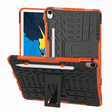 Load image into Gallery viewer, Tire Texture TPU+PC Shockproof Case for iPad Pro 11 inch (2018), with Holder &amp; Pen Slot