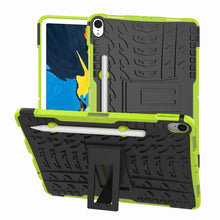 Load image into Gallery viewer, Tire Texture TPU+PC Shockproof Case for iPad Pro 11 inch (2018), with Holder &amp; Pen Slot