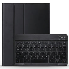 Load image into Gallery viewer, Detachable Bluetooth Keyboard + Brushed Texture Horizontal Flip Leather Tablet Case with Holder for iPad Pro 11 inch (2018)