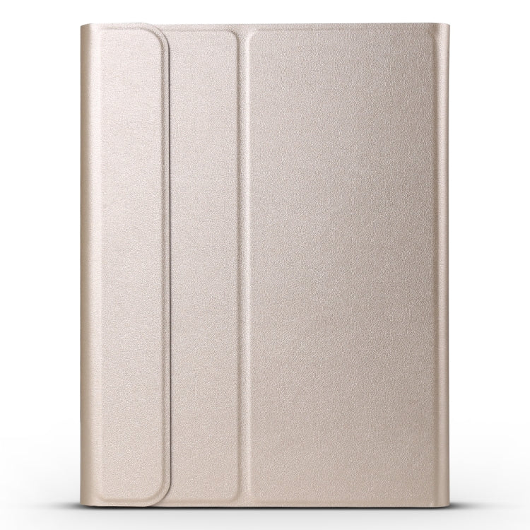 Detachable Bluetooth Keyboard + Brushed Texture Horizontal Flip Leather Tablet Case with Holder for iPad Pro 11 inch (2018)