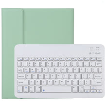 Load image into Gallery viewer, TG11B Detachable Bluetooth White Keyboard + Microfiber Leather Tablet Case for iPad Pro 11 inch (2020), with Pen Slot &amp; Holder, White Keyboard