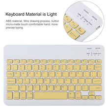 Load image into Gallery viewer, TG11B Detachable Bluetooth Yellow Keyboard + Microfiber Leather Tablet Case for iPad Pro 11 inch (2020), with Pen Slot &amp; Holder