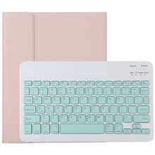 Load image into Gallery viewer, TG11B Detachable Bluetooth Green Keyboard + Microfiber Leather Tablet Case for iPad Pro 11 inch (2020), with Pen Slot &amp; Holder