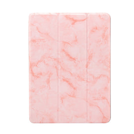 Marble Texture Pattern Horizontal Flip Leather Case for iPad Air 2019 10.5 inch, with Three-folding Holder & Pen Slot & Sleep / Wake-up Function