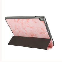 Load image into Gallery viewer, Marble Texture Pattern Horizontal Flip Leather Case for iPad Air 2019 10.5 inch, with Three-folding Holder &amp; Pen Slot &amp; Sleep / Wake-up Function