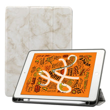 Load image into Gallery viewer, Marble Texture Pattern Horizontal Flip Leather Case for iPad Air 2019 10.5 inch, with Three-folding Holder &amp; Pen Slot &amp; Sleep / Wake-up Function
