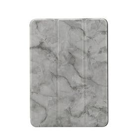 Marble Texture Pattern Horizontal Flip Leather Case for iPad Mini 2019, with Three-folding Holder & Pen Slot & Sleep / Wake-up Function