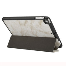Load image into Gallery viewer, Marble Texture Pattern Horizontal Flip Leather Case for iPad Mini 2019, with Three-folding Holder &amp; Pen Slot &amp; Sleep / Wake-up Function, For iPad Mini 2019