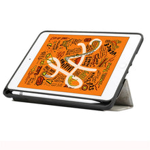 Load image into Gallery viewer, Marble Texture Pattern Horizontal Flip Leather Case for iPad Mini 2019, with Three-folding Holder &amp; Pen Slot &amp; Sleep / Wake-up Function, For iPad Mini 2019