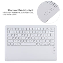 Load image into Gallery viewer, T129 Detachable Bluetooth White Keyboard Microfiber Leather Tablet Case for iPad Pro 12.9 inch (2020), with Holder