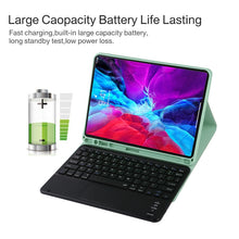 Load image into Gallery viewer, TG11BC Detachable Bluetooth Black Keyboard Microfiber Leather Tablet Case for iPad Pro 11 inch (2020), with Touchpad &amp; Pen Slot &amp; Holder