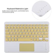Load image into Gallery viewer, TG11BC Detachable Bluetooth Yellow Keyboard Microfiber Leather Tablet Case for iPad Pro 11 inch (2020), with Touchpad &amp; Pen Slot &amp; Holder