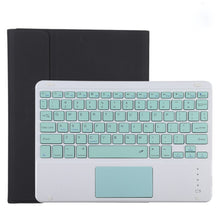 Load image into Gallery viewer, TG11BC Detachable Bluetooth Green Keyboard Microfiber Leather Tablet Case for iPad Pro 11 inch (2020), with Touchpad &amp; Pen Slot &amp; Holder, Green Keyboard