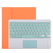 Load image into Gallery viewer, TG11BC Detachable Bluetooth Green Keyboard Microfiber Leather Tablet Case for iPad Pro 11 inch (2020), with Touchpad &amp; Pen Slot &amp; Holder, Green Keyboard