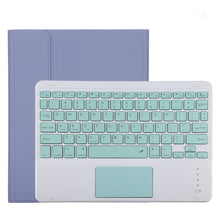 Load image into Gallery viewer, TG11BC Detachable Bluetooth Green Keyboard Microfiber Leather Tablet Case for iPad Pro 11 inch (2020), with Touchpad &amp; Pen Slot &amp; Holder, Green Keyboard