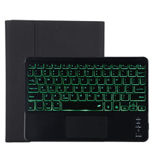 Load image into Gallery viewer, TG11BCS Detachable Bluetooth Black Keyboard Microfiber Leather Tablet Case for iPad Pro 11 inch (2020), with Backlight &amp; Touchpad &amp; Pen Slot &amp; Holder, Black Keyboard