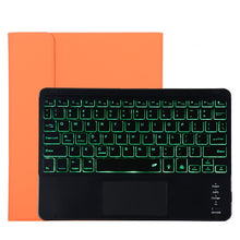 Load image into Gallery viewer, TG11BCS Detachable Bluetooth Black Keyboard Microfiber Leather Tablet Case for iPad Pro 11 inch (2020), with Backlight &amp; Touchpad &amp; Pen Slot &amp; Holder, Black Keyboard
