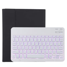 Load image into Gallery viewer, TG11BS Detachable Bluetooth White Keyboard Microfiber Leather Tablet Case for iPad Pro 11 inch (2020), with Backlight &amp; Pen Slot &amp; Holder, White Keyboard