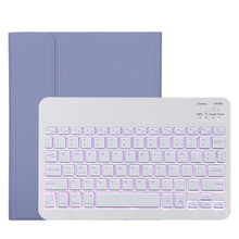 Load image into Gallery viewer, TG11BS Detachable Bluetooth White Keyboard Microfiber Leather Tablet Case for iPad Pro 11 inch (2020), with Backlight &amp; Pen Slot &amp; Holder, White Keyboard