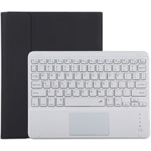 Load image into Gallery viewer, TG-102BC Detachable Bluetooth White Keyboard + Microfiber Leather Tablet Case for iPad 10.2 inch / iPad Air (2019), with Touch Pad &amp; Pen Slot &amp; Holder