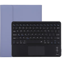 Load image into Gallery viewer, TG-102BC Detachable Bluetooth Black Keyboard + Microfiber Leather Tablet Case for iPad 10.2 inch / iPad Air (2019), with Touch Pad &amp; Pen Slot &amp; Holder