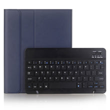 Load image into Gallery viewer, A102B For iPad 10.2 inch 2019 Ultra-thin Detachable Bluetooth Keyboard Leather Tablet Case with Stand &amp; Pen Slot Function, A102B Black, A102B Gold, A102B Blue, A102B Rose Gold
