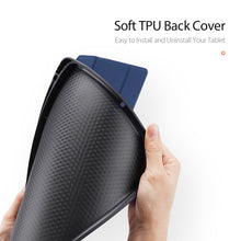 Load image into Gallery viewer, For iPad 10.2 DUX DUCIS Domo Series Horizontal Flip Magnetic PU Leather Case with Three-folding Holder &amp; Pen Slot &amp; Sleep / Wake-up Function, For iPad 10.2