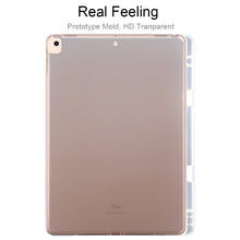 Load image into Gallery viewer, For iPad 10.2 / iPad Pro 10.5 (2017) 3mm Shockproof Transparent Protective Case with Pen Slot