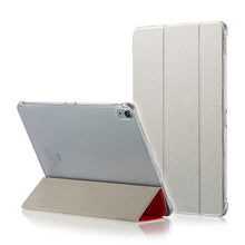 Load image into Gallery viewer, Silk Texture Horizontal Flip Ultra-thin Double-sided Clip Magnetic PU Leather Case for iPad Pro 11 inch (2018), with Three-folding Holder &amp; Sleep / Wake-up Function, For iPad Pro 11 inch (2018)