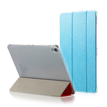 Load image into Gallery viewer, Silk Texture Horizontal Flip Ultra-thin Double-sided Clip Magnetic PU Leather Case for iPad Pro 11 inch (2018), with Three-folding Holder &amp; Sleep / Wake-up Function, For iPad Pro 11 inch (2018)
