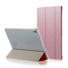 Load image into Gallery viewer, Silk Texture Horizontal Flip Ultra-thin Double-sided Clip Magnetic PU Leather Case for iPad Pro 11 inch (2018), with Three-folding Holder &amp; Sleep / Wake-up Function, For iPad Pro 11 inch (2018)