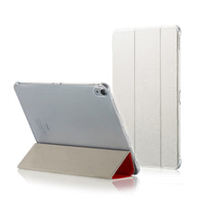 Load image into Gallery viewer, Silk Texture Horizontal Flip Ultra-thin Double-sided Clip Magnetic PU Leather Case for iPad Pro 11 inch (2018), with Three-folding Holder &amp; Sleep / Wake-up Function, For iPad Pro 11 inch (2018)