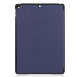 For iPad 10.2 Custer Texture Horizontal Flip Smart PU Leather Case with Sleep / Wake-up Function & Three-folding Holder, For iPad 10.2