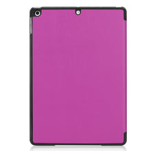 Load image into Gallery viewer, For iPad 10.2 Custer Texture Horizontal Flip Smart PU Leather Case with Sleep / Wake-up Function &amp; Three-folding Holder, For iPad 10.2