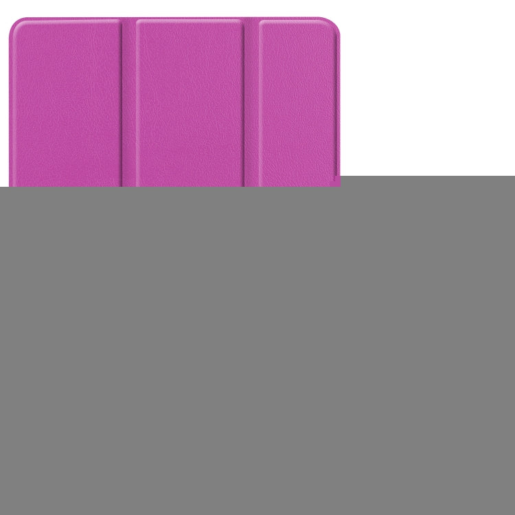 For iPad 10.2 Custer Texture Horizontal Flip Smart PU Leather Case with Sleep / Wake-up Function & Three-folding Holder, For iPad 10.2