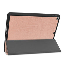 Load image into Gallery viewer, For iPad 10.2 2021 / 2020 / 2019 Custer Texture Horizontal Flip Smart TPU Leather Case with Sleep / Wake-up Function &amp; Three-folding Holder &amp; Pen Slot, For iPad 10.2