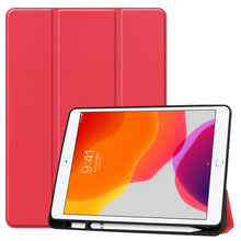 Load image into Gallery viewer, For iPad 10.2 2021 / 2020 / 2019 Custer Texture Horizontal Flip Smart TPU Leather Case with Sleep / Wake-up Function &amp; Three-folding Holder &amp; Pen Slot, For iPad 10.2